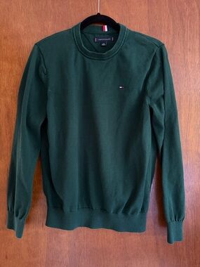 Tommy Hilfiger Forest Green Crewneck Sweater